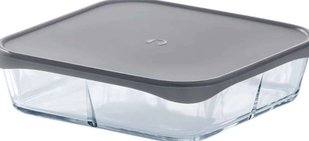 Best Grand Cru Låg til Medium Ovnfast Fad 24,5x24,5 cm, Grå Spisestue|Fade