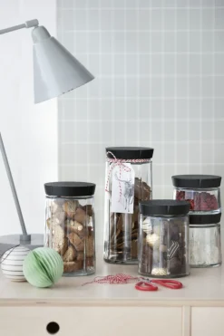 Discount Rosendahl Grand Cru Opbevaringsglas H, Sort