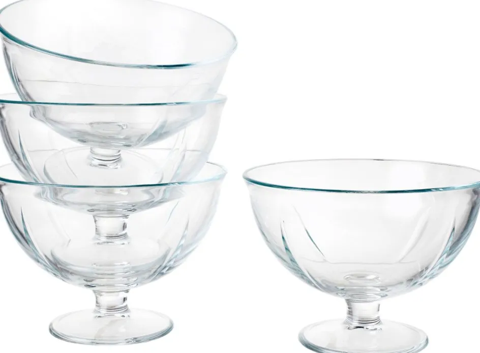 Outlet Rosendahl Grand Cru Soft Skål på Fod 4 stk. Ø12 cm