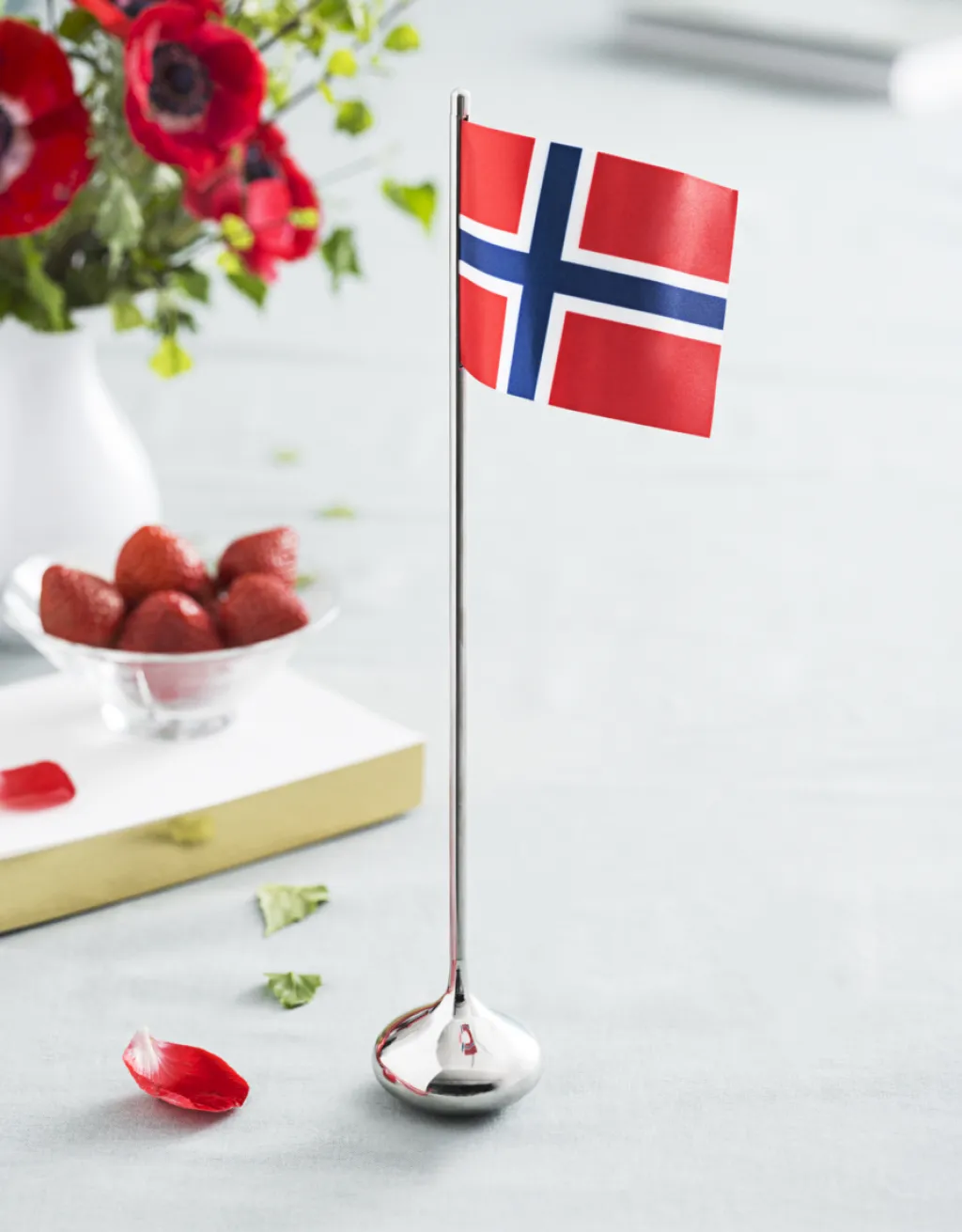 Rosendahl Bordflag > Norsk Bordflag H35 cm, Stål