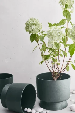 Clearance Recycled Urtepotteskjuler H, Grøn Stue|Urtepotter Og Krukker