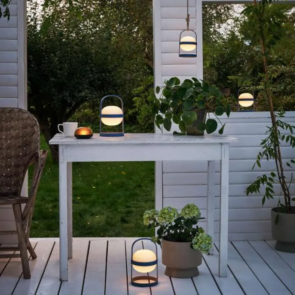 Rosendahl Soft Spot Trådløs Solcelle Lampe H, Sky Blue