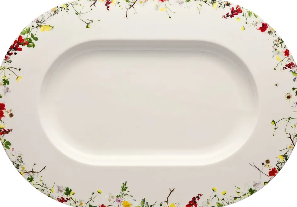 Discount Rosenthal Brillance Serveringsfad 41x28,2 cm, Fleurs Sauvages