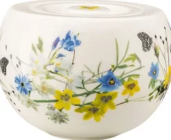 Hot Rosenthal Brillance Sukkerskål Ø10,5 cm, Fleurs des Alpes