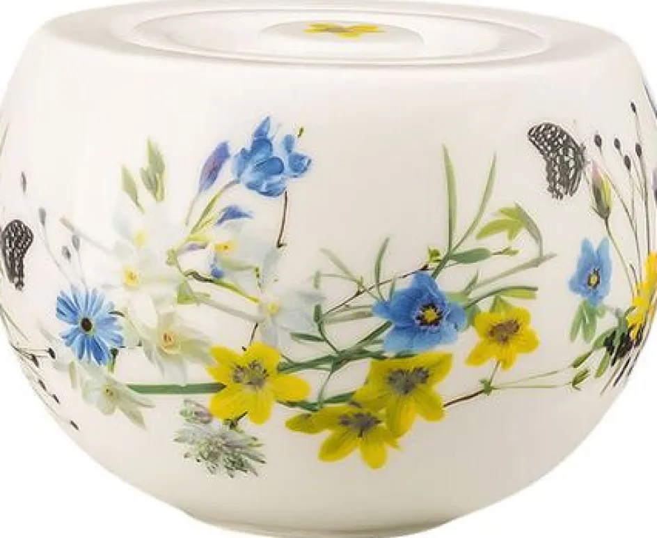 Hot Rosenthal Brillance Sukkerskål Ø10,5 cm, Fleurs des Alpes