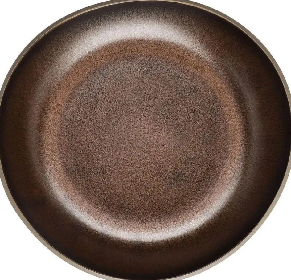 New Rosenthal Junto Dyb Tallerken 22,5 cm, Bronze