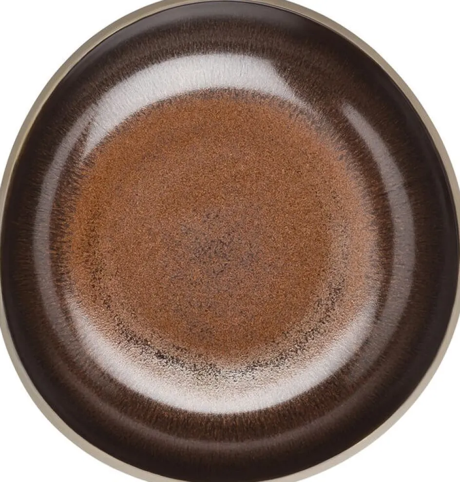 Hot Rosenthal Junto Dyb Tallerken 17 cm, Bronze