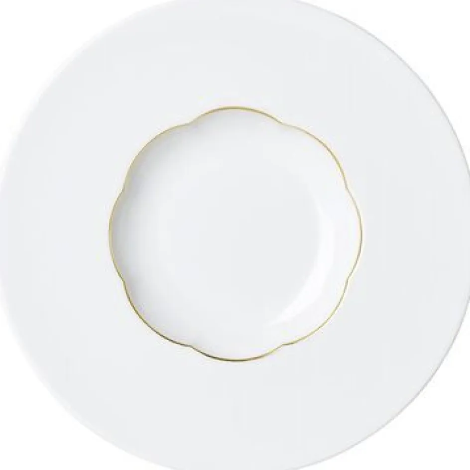 Sale Rosenthal Sonetto Oro Dyb Tallerken 22,2 cm, Hvid/Guld