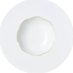 Rosenthal Dybe Tallerkener > Sonetto Oro Dyb Tallerken 28,1 cm, Hvid/Guld