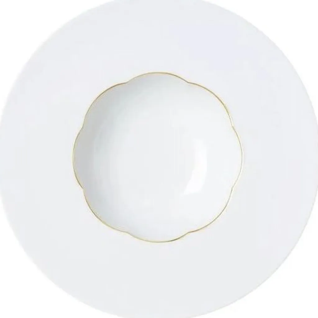 Rosenthal Dybe Tallerkener > Sonetto Oro Dyb Tallerken 28,1 cm, Hvid/Guld