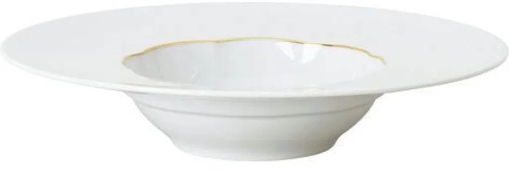 Rosenthal Dybe Tallerkener > Sonetto Oro Dyb Tallerken 28,1 cm, Hvid/Guld