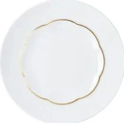 Clearance Rosenthal Sonetto Oro Tallerken 16,9 cm, Hvid/Guld