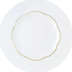 Hot Rosenthal Sonetto Oro Tallerken 27,9 cm, Hvid/Guld
