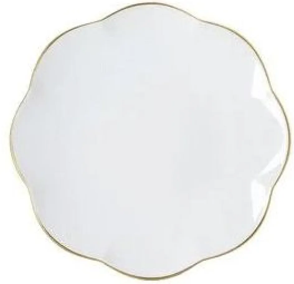 Best Rosenthal Sonetto Oro Tallerken 14,9 cm, Hvid/Guld