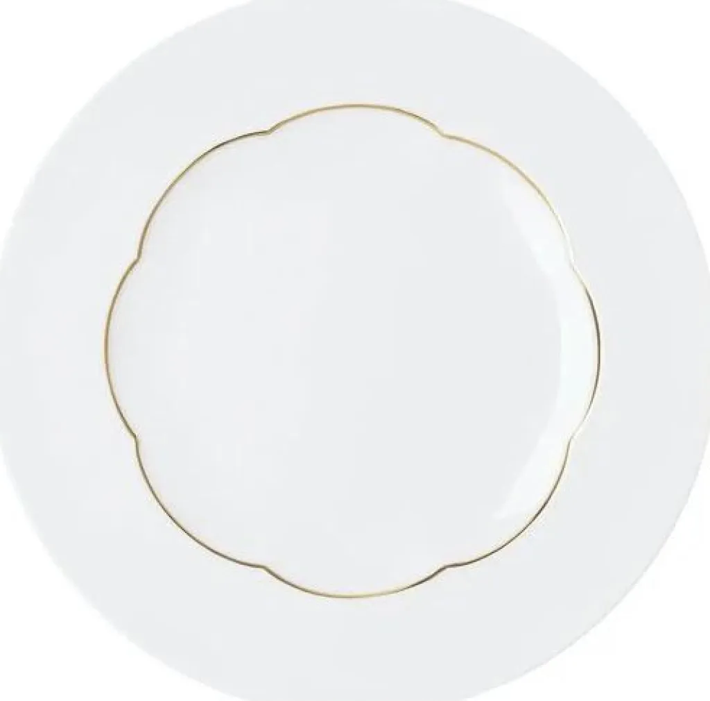 Rosenthal Middagstallerkener > Sonetto Oro Tallerken 30,1 cm, Hvid/Guld