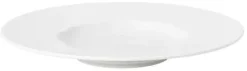 New Rosenthal Sonetto Seta Dyb Tallerken 26,1 cm, Mat Hvid