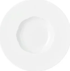 Rosenthal Dybe Tallerkener > Sonetto Seta Dyb Tallerken 22,2 cm, Mat Hvid