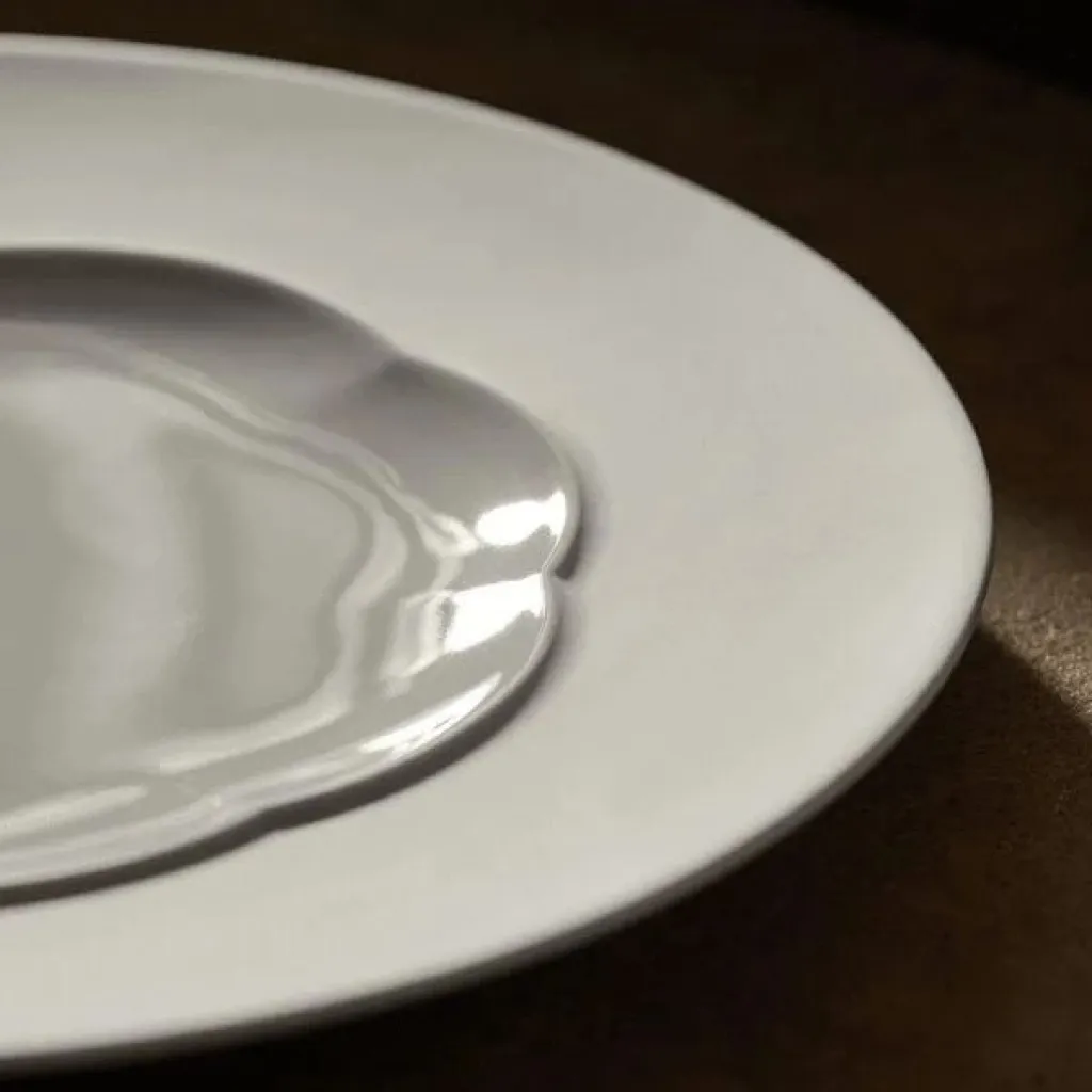 Rosenthal Middagstallerkener > Sonetto Seta Tallerken 27,9 cm, Mat Hvid
