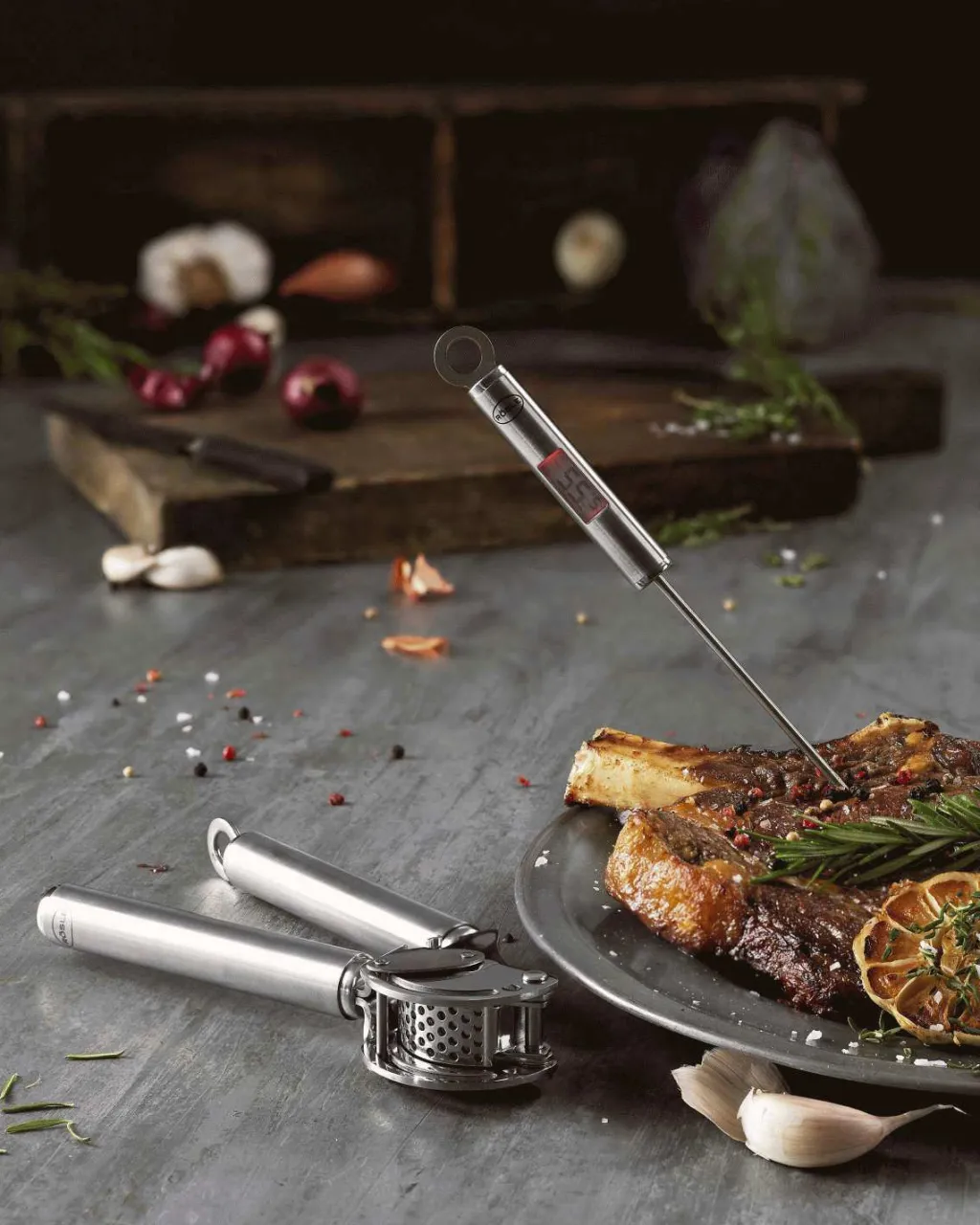 Discount Gourmet Termometer, Stål Uderum|Tilberedning