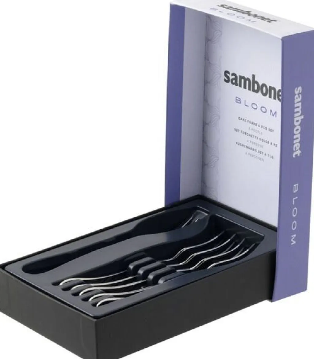 Sambonet Kagegafler > Bloom Kagegaffel 6 stk ,