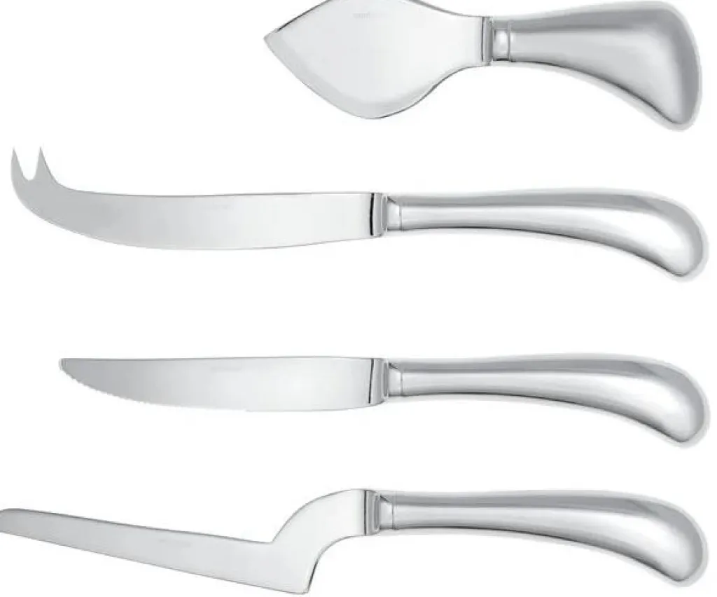 Best Living Ostekniv 4 stk, Rustfrit stål Serveringsbestik