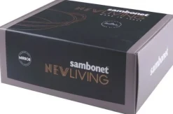 Sambonet Fade > New Living Spaghettifad m. Holder Ø32 cm, Hvid/Stål