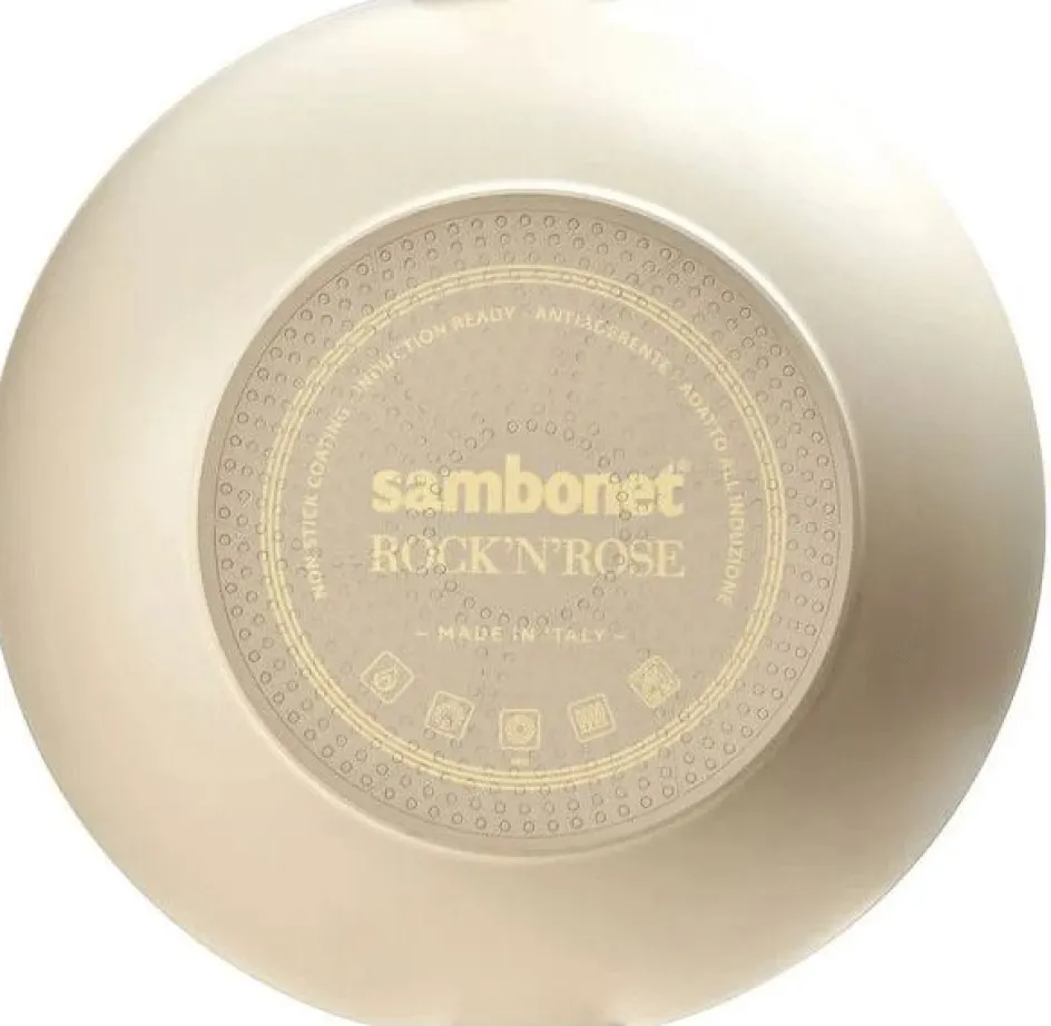 Outlet Sambonet Rock 'N' Rose Stegepande , Lys Rosa