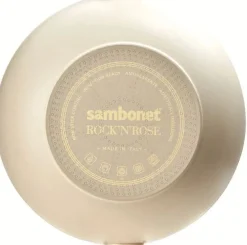 Discount Sambonet Rock 'N' Rose Wok 28 cm, Lys Rosa