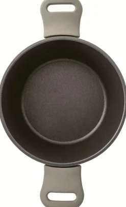 Outlet Silver Force Gryde m. Låg Ø24 cm/4,2 L, Beige/Grå Gryder Og Kasseroller