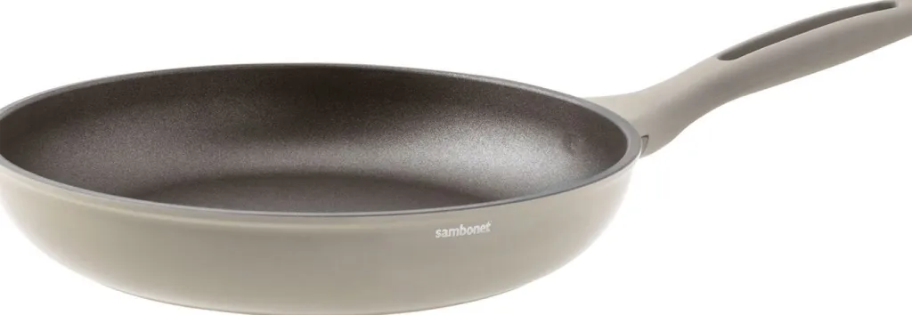 Sambonet Pander > Silver Force Stegepande , Beige/Grå