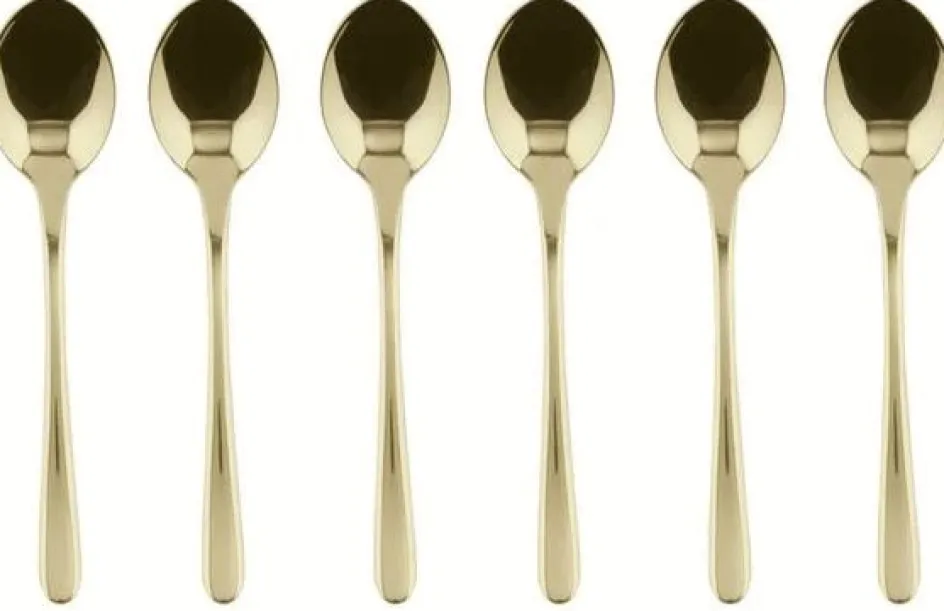 Hot Sambonet Taste Teske 6 stk, Champagne