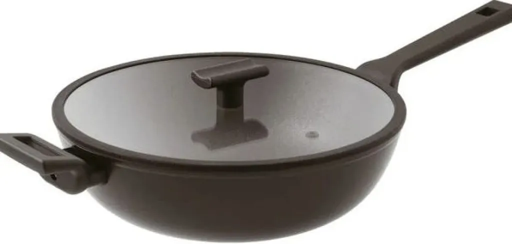 Best Titan Pro Double Induction Wok m. Låg 30 cm Pander