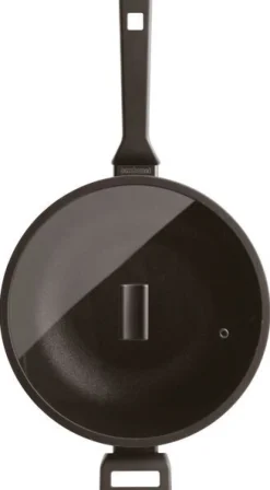 Best Titan Pro Double Induction Wok m. Låg 30 cm Pander