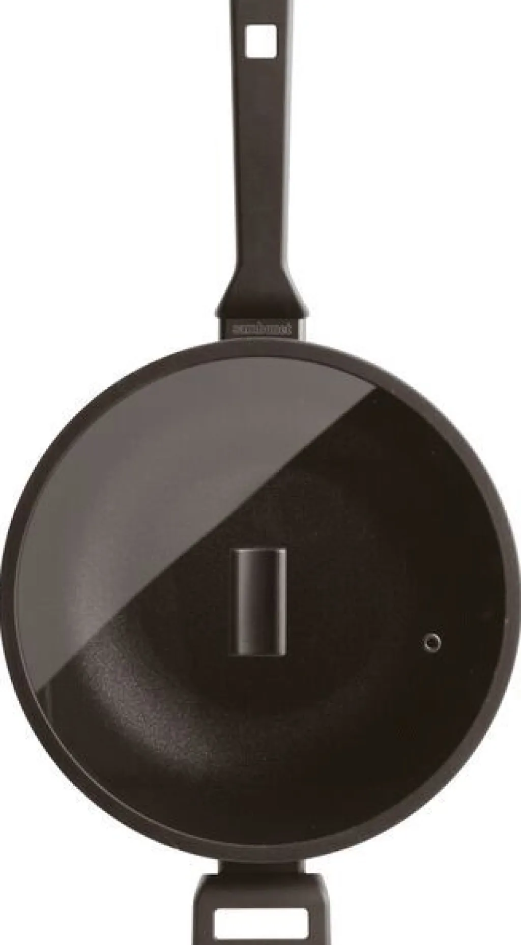 Best Titan Pro Double Induction Wok m. Låg 30 cm Pander
