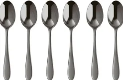 Velvet Espressoske 6 stk, Teskeer
