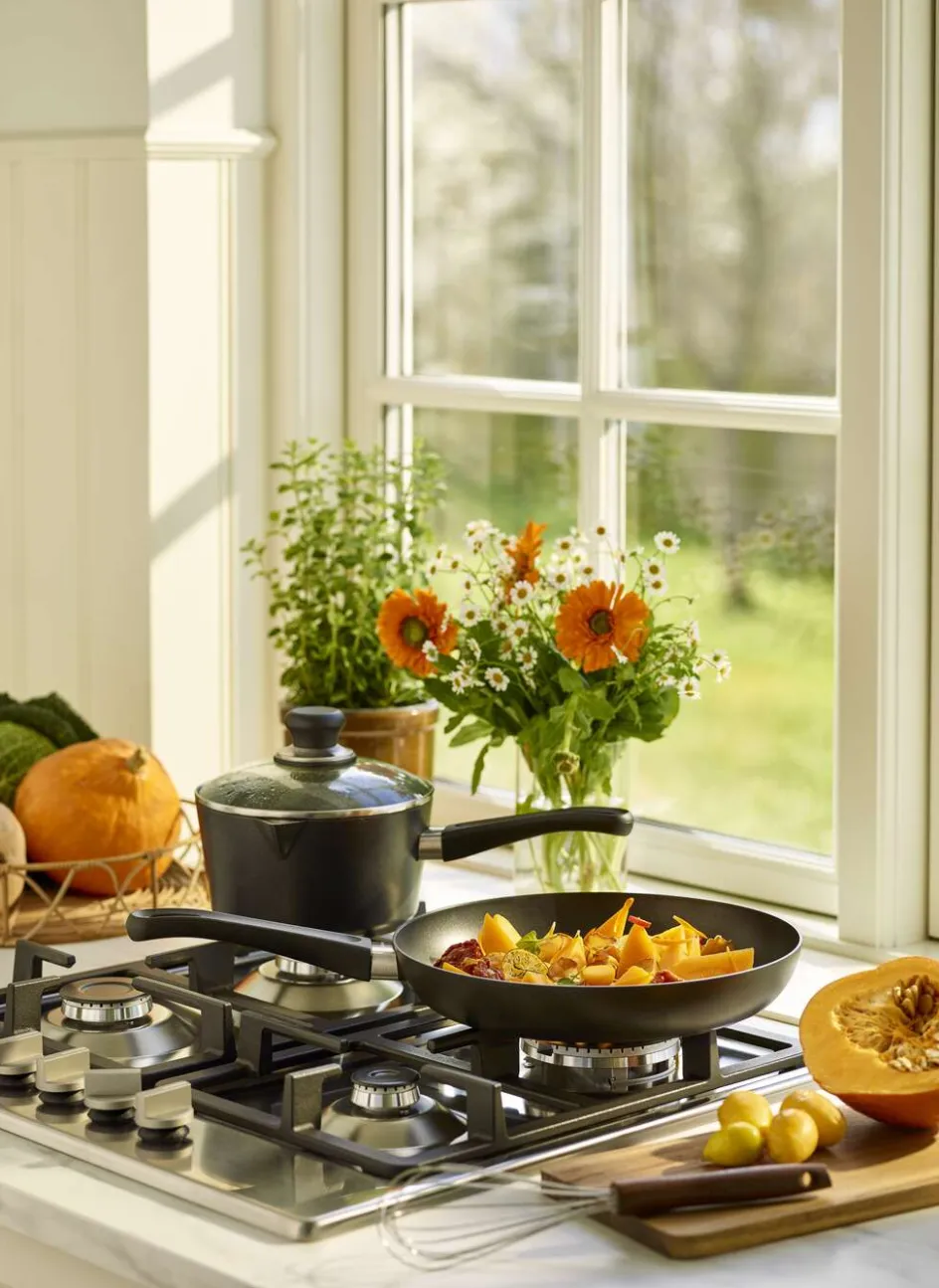Scanpan Classic Kasserolle m. Non-stick Belægning og Låg 18cm/1,8 L