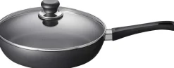 Scanpan Pander > Classic Sauterpande m. Non-stick Belægning og Låg 28 cm/2,4 L