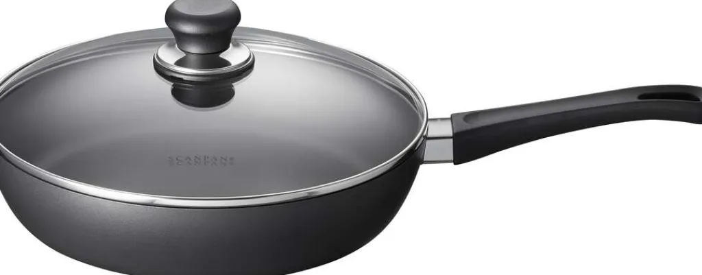 Scanpan Pander > Classic Sauterpande m. Non-stick Belægning og Låg 28 cm/2,4 L