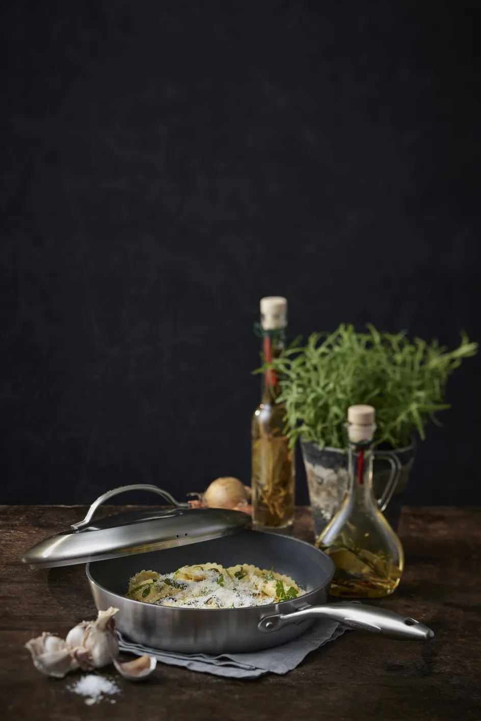 Scanpan CTX Sauterpande m. Non-stick Belægning og Låg