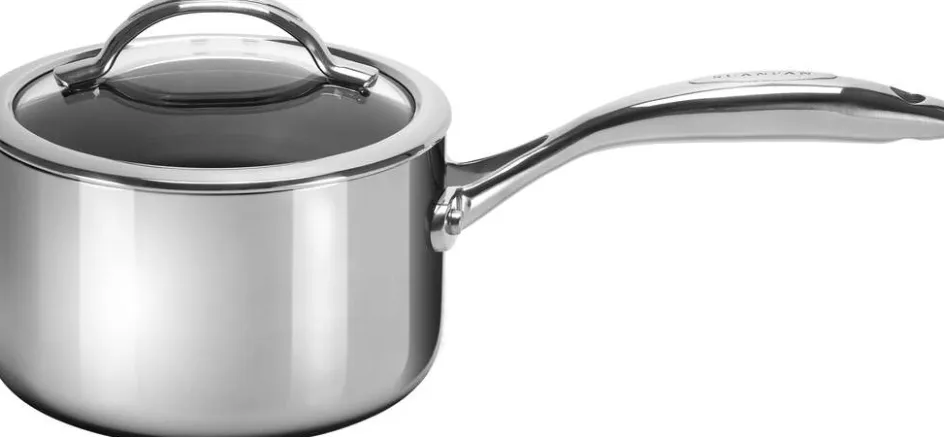 Best Scanpan HaptIQ Kasserolle m. Non-stick Belægning og Låg 16 cm/1,8 L