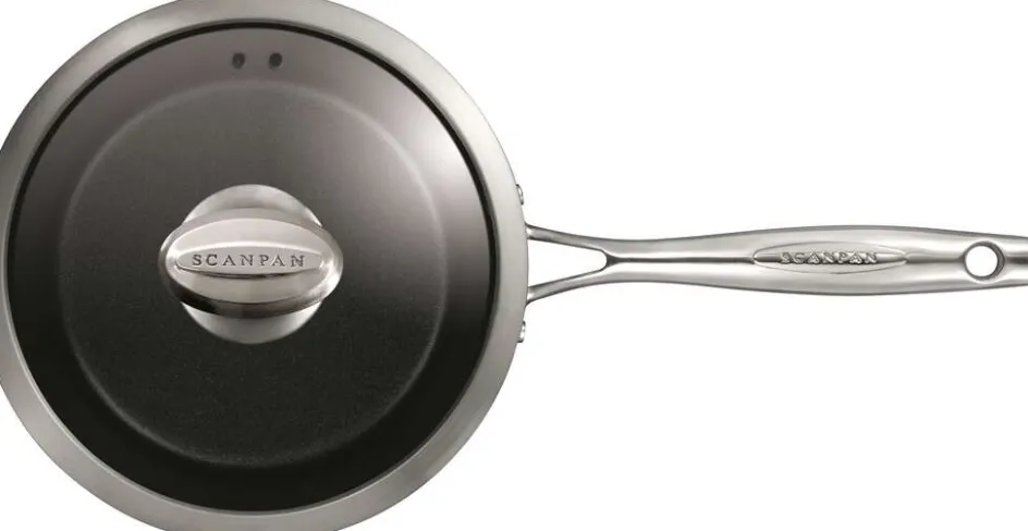 New Scanpan Pro IQ Kasserolle m. Non-stick Belæning og Låg 20 cm/ 2,5 L
