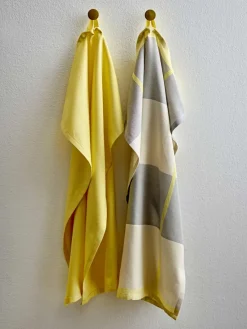 Best Södahl Blocks Viskestykke 2 stk. 50x70 cm, Gul