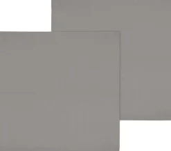 Södahl Calm Pudebetræk 2 stk. 60x63 cm, Stone Grey