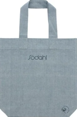 Södahl Tasker Og Muleposer|Tasker Og Muleposer > Chambray Organic Shopper 42x43 cm, China Blue