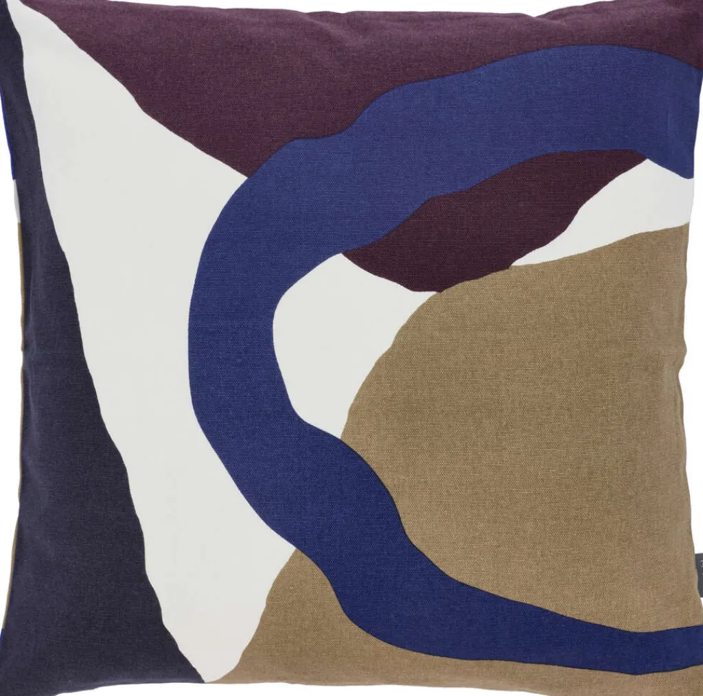 Sale Collage Pude 45x45 cm, Royal Blue Soveværelse|Puder Og Betræk