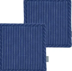 Best Södahl Line Grydelapper 2 stk. 20x20 cm, Royal Blue