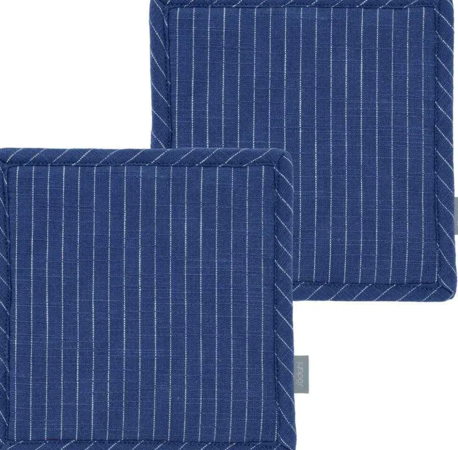 Best Södahl Line Grydelapper 2 stk. 20x20 cm, Royal Blue