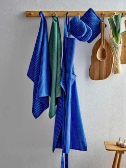 Outlet Södahl Line Viskestykke 2 stk. 50x70 cm, Royal Blue