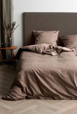 New Organic Tiles Sengetøj , Taupe Soveværelse|Soveværelsestekstiler