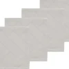 Södahl Servietter > Tiles Light Stofservietter 4 stk. 45x45 cm, Light Grey